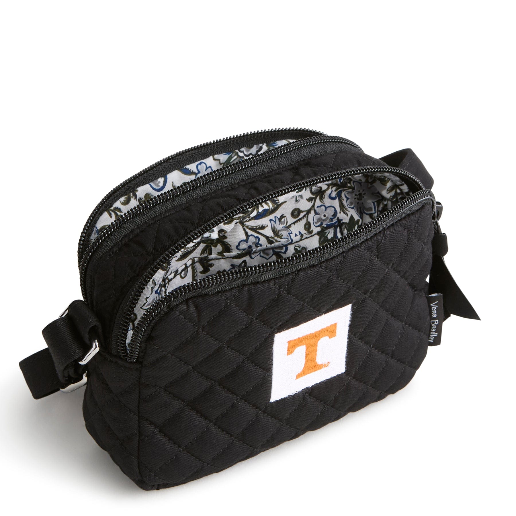 Small Stadium Crossbody Black with university of tennessee in Cotton - Image 2