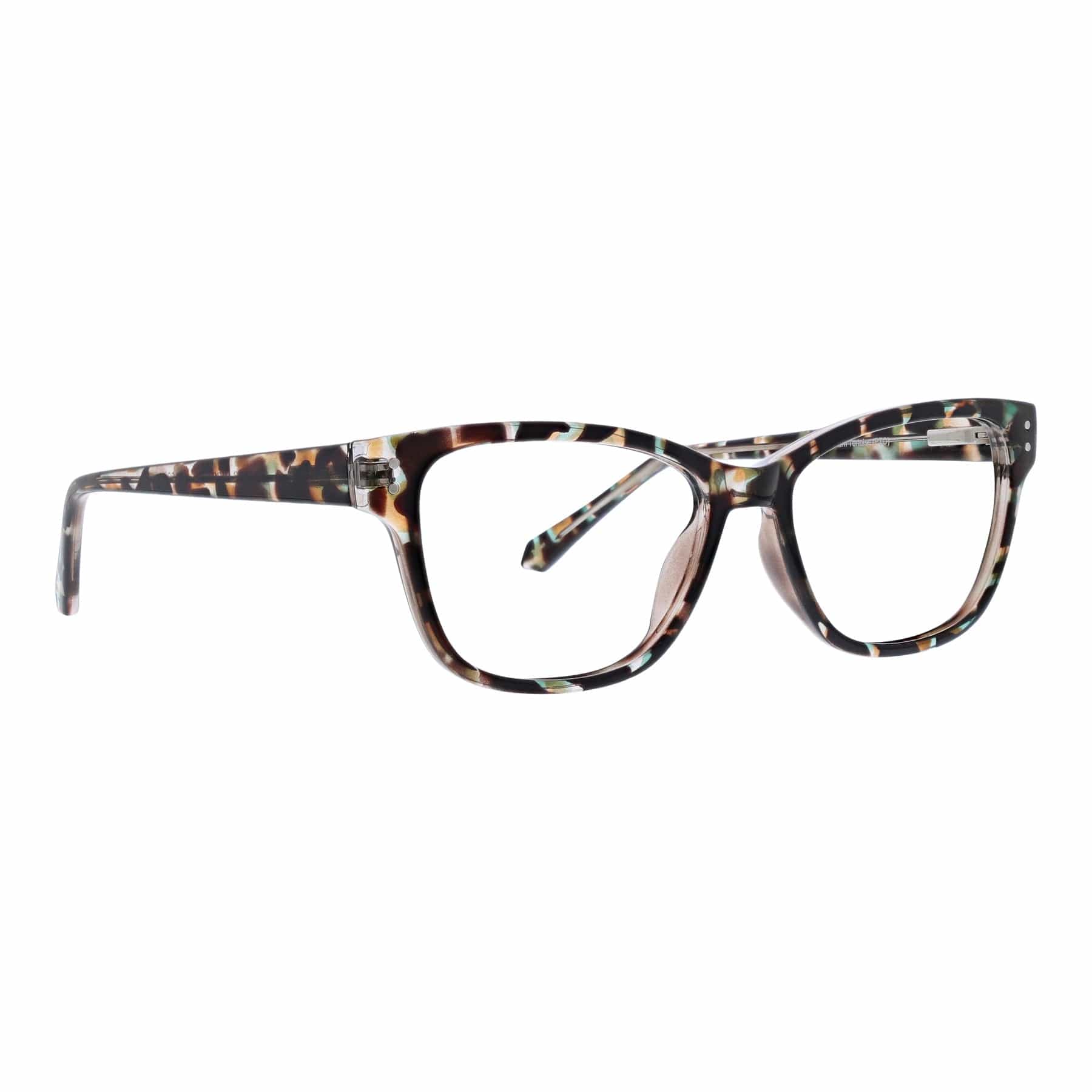 Tallulah Blue Light Reader Plum tortoise
