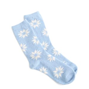 Fleece Socks North star sky snowflake