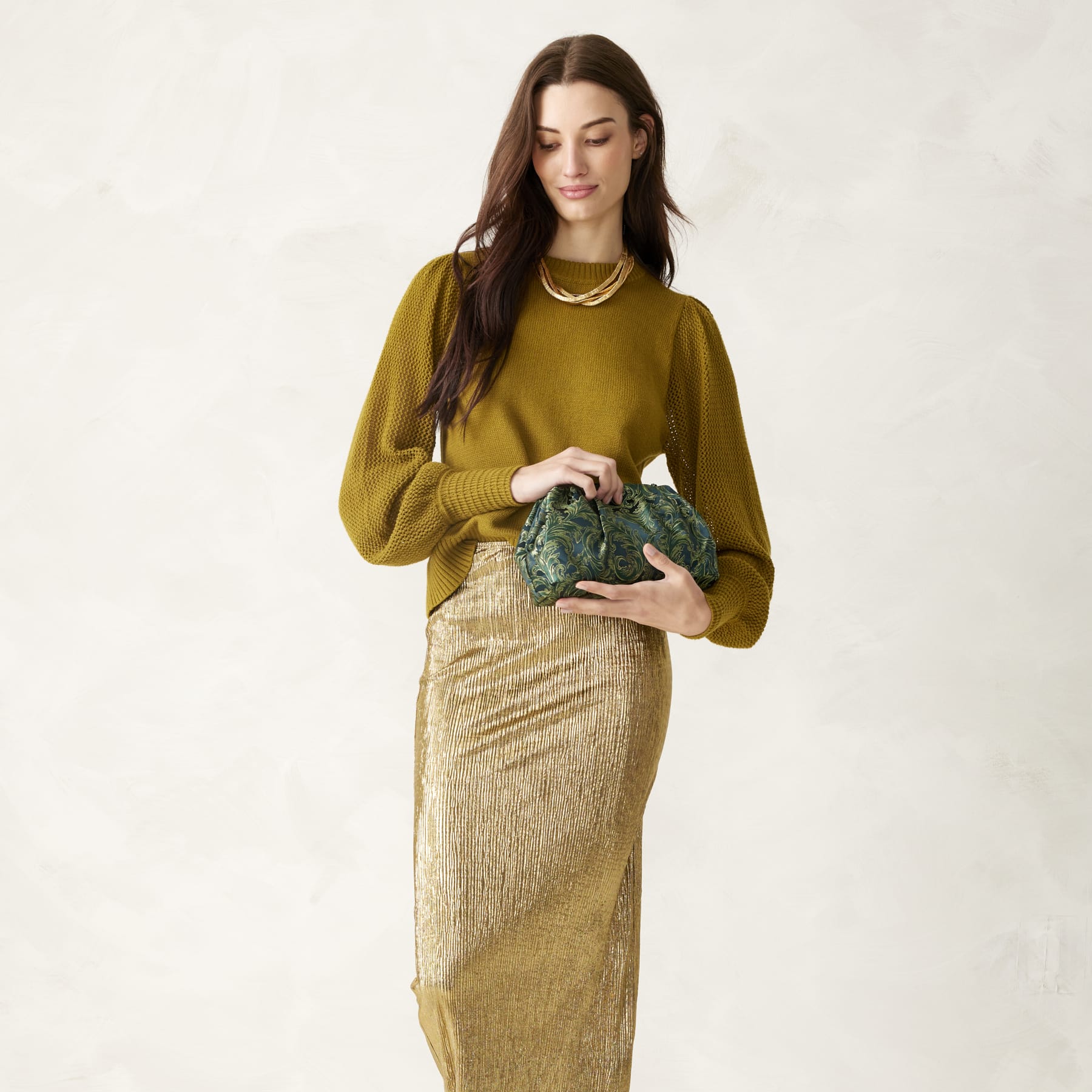 Wicked Taber Dumpling Bag Positively green in Polyester jacquard - Image 3