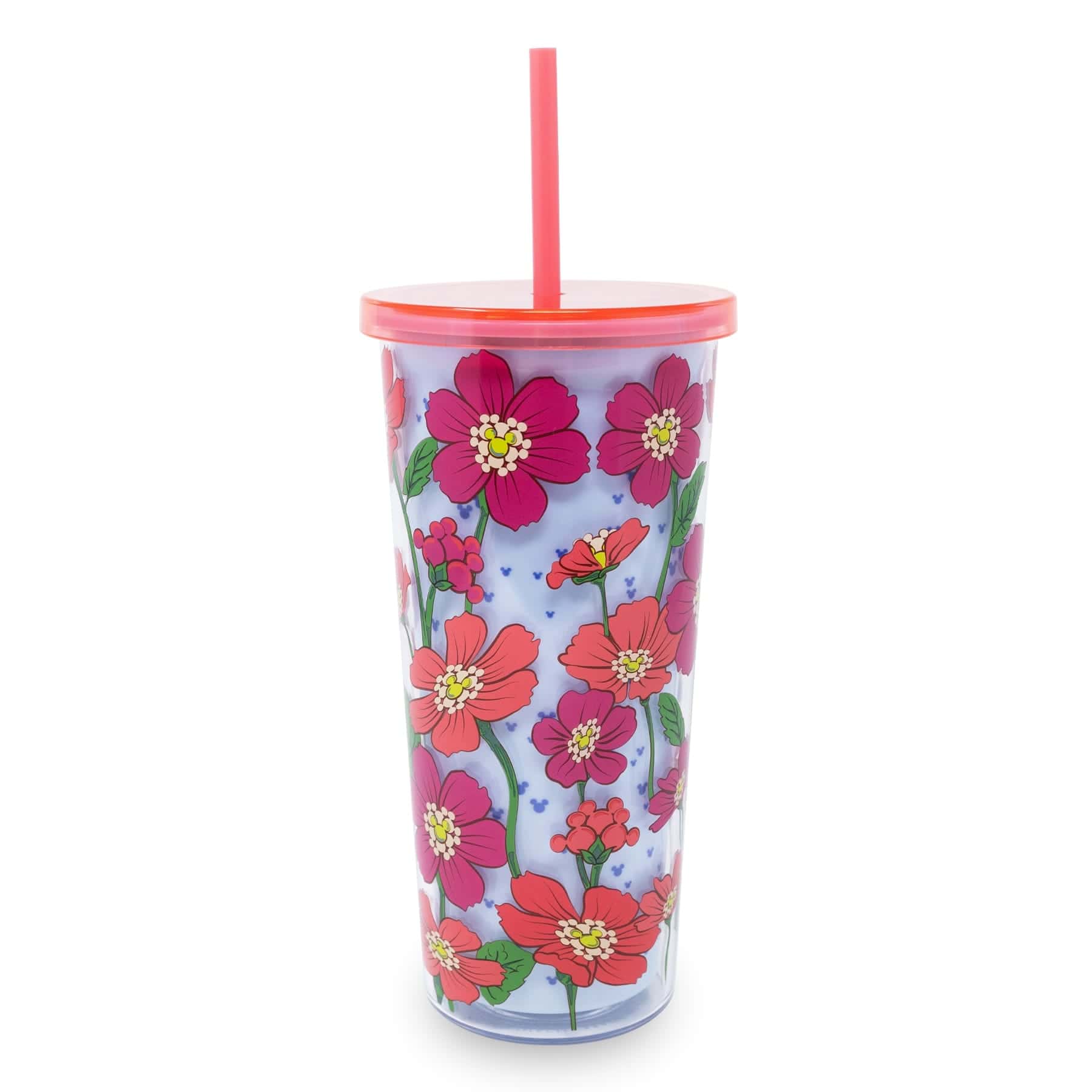 Disney Tumbler with Straw Mickey meadow in Acrylic