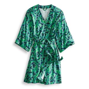 Wicked Woven Robe Positively green & sea moss in Viscose