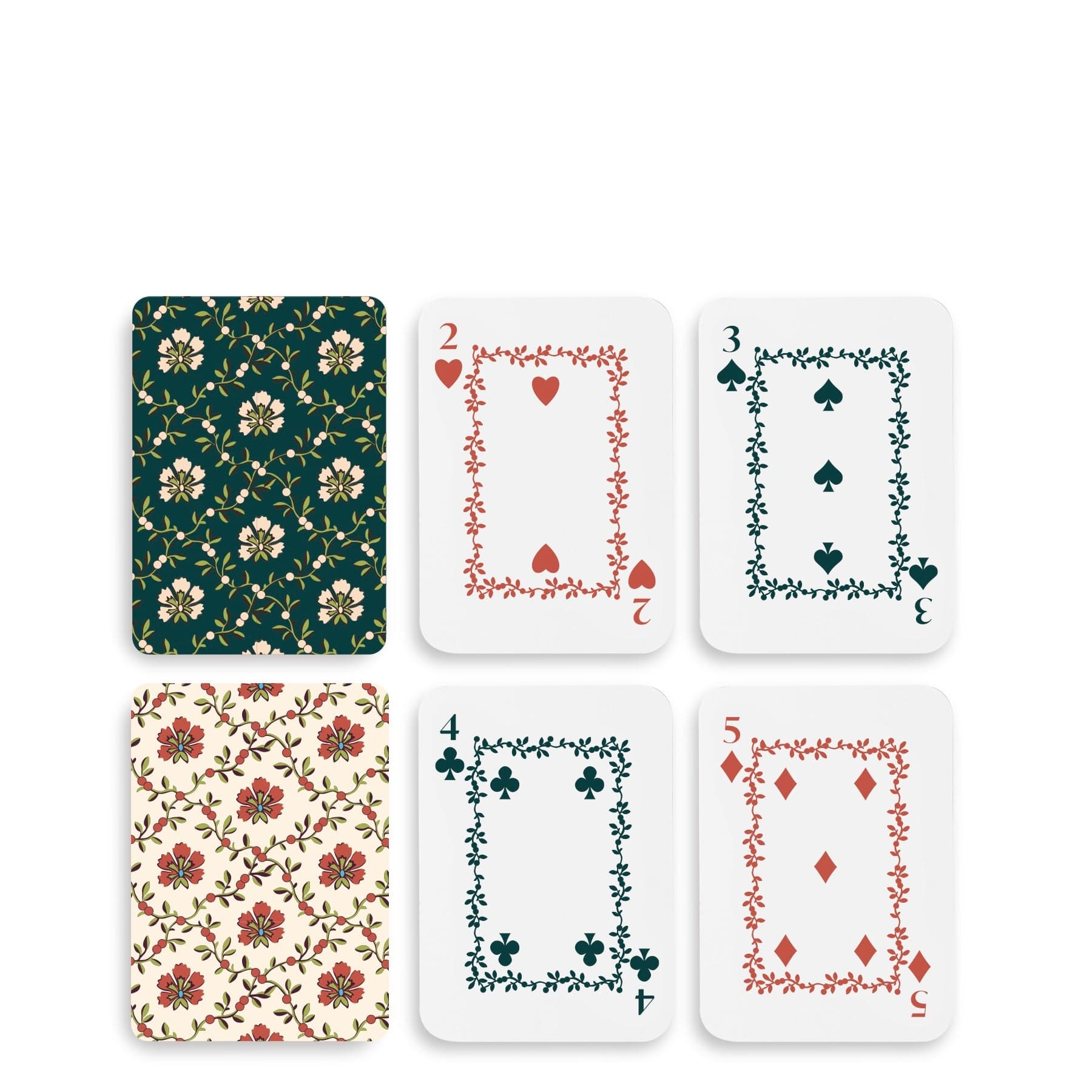 Playing Cards Set of 2 Star patchwork