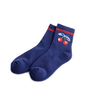 Quarter Crew Socks Cherry picking