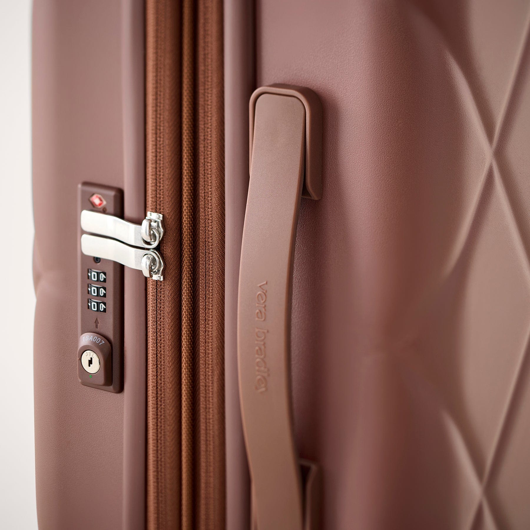 Nested 3 Pc. Luggage Set Cinnamon in Hardside Luggage - Image 3