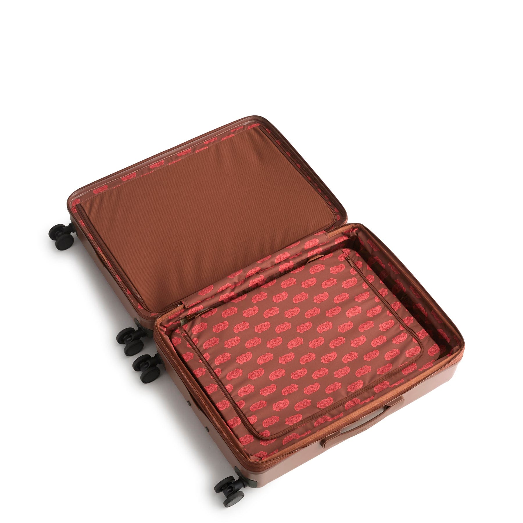 Nested 3 Pc. Luggage Set Cinnamon in Hardside Luggage - Image 11