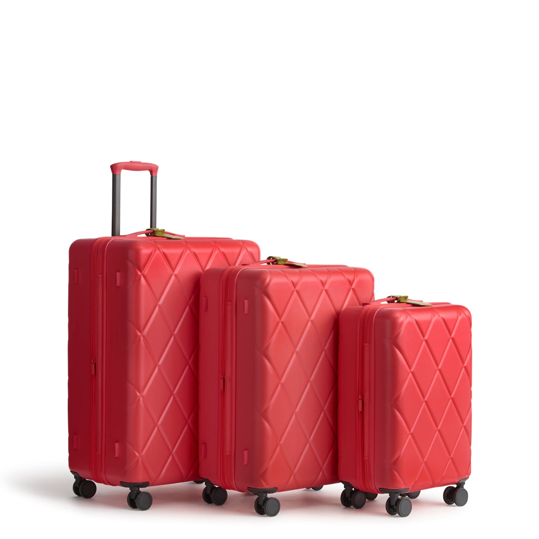 Nested 3 Pc. Luggage Set Cayenne in Hardside Luggage