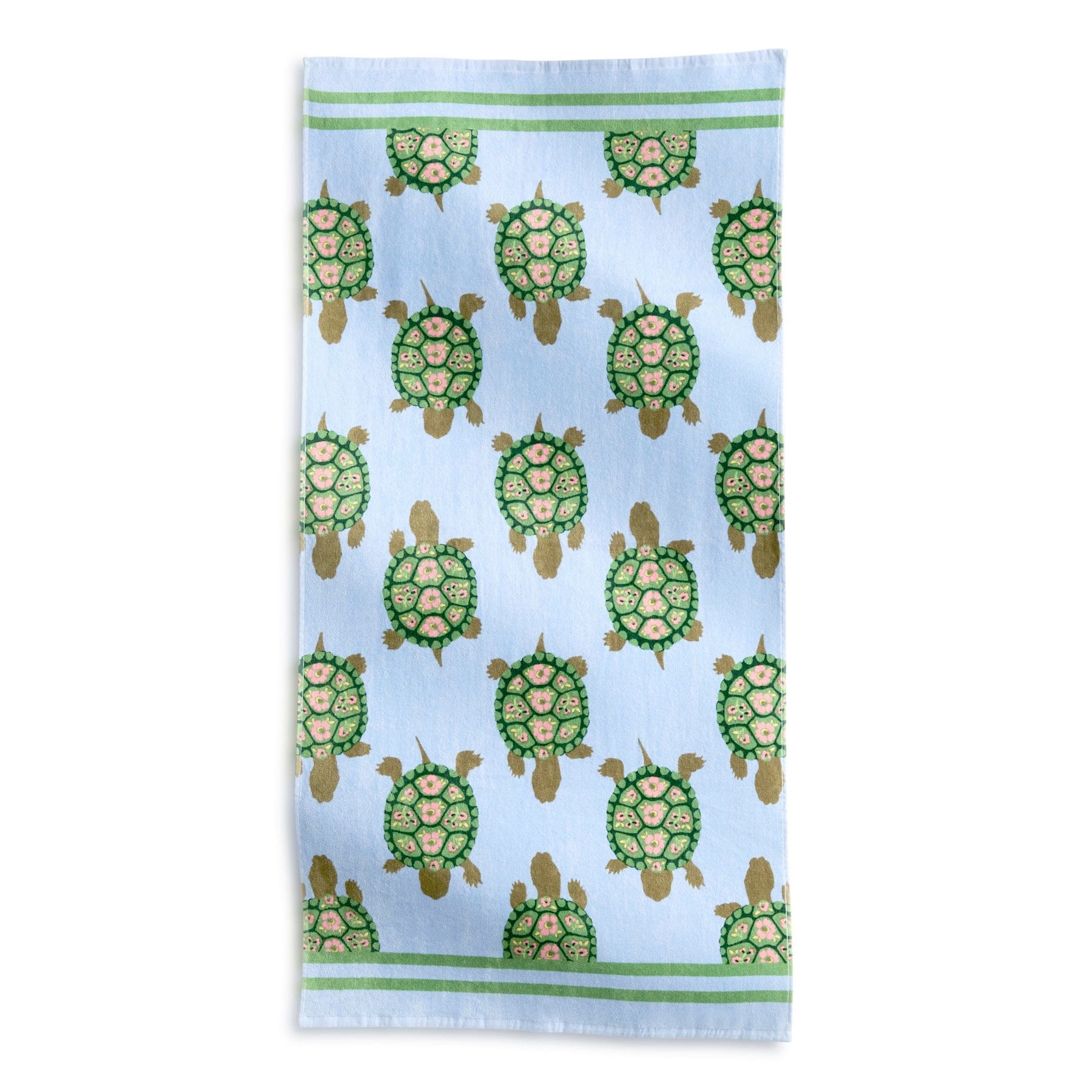 Beach Towel Slow dance in Cotton looped terry