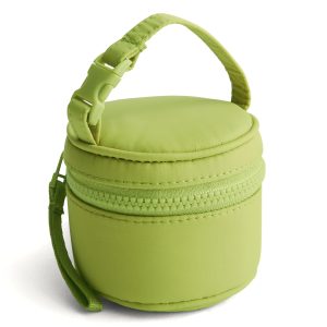 Welland Baby Pacifier Holder Spinach green in Featherweight