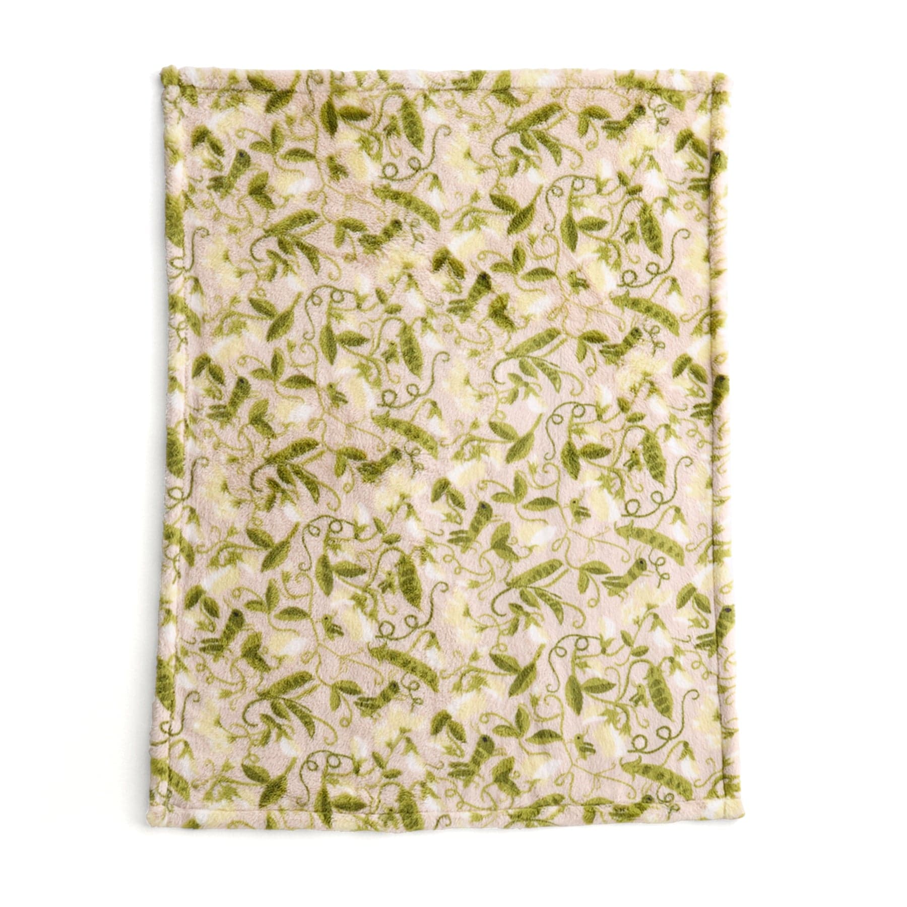 Welland Baby Blanket Pea pods in Fleece