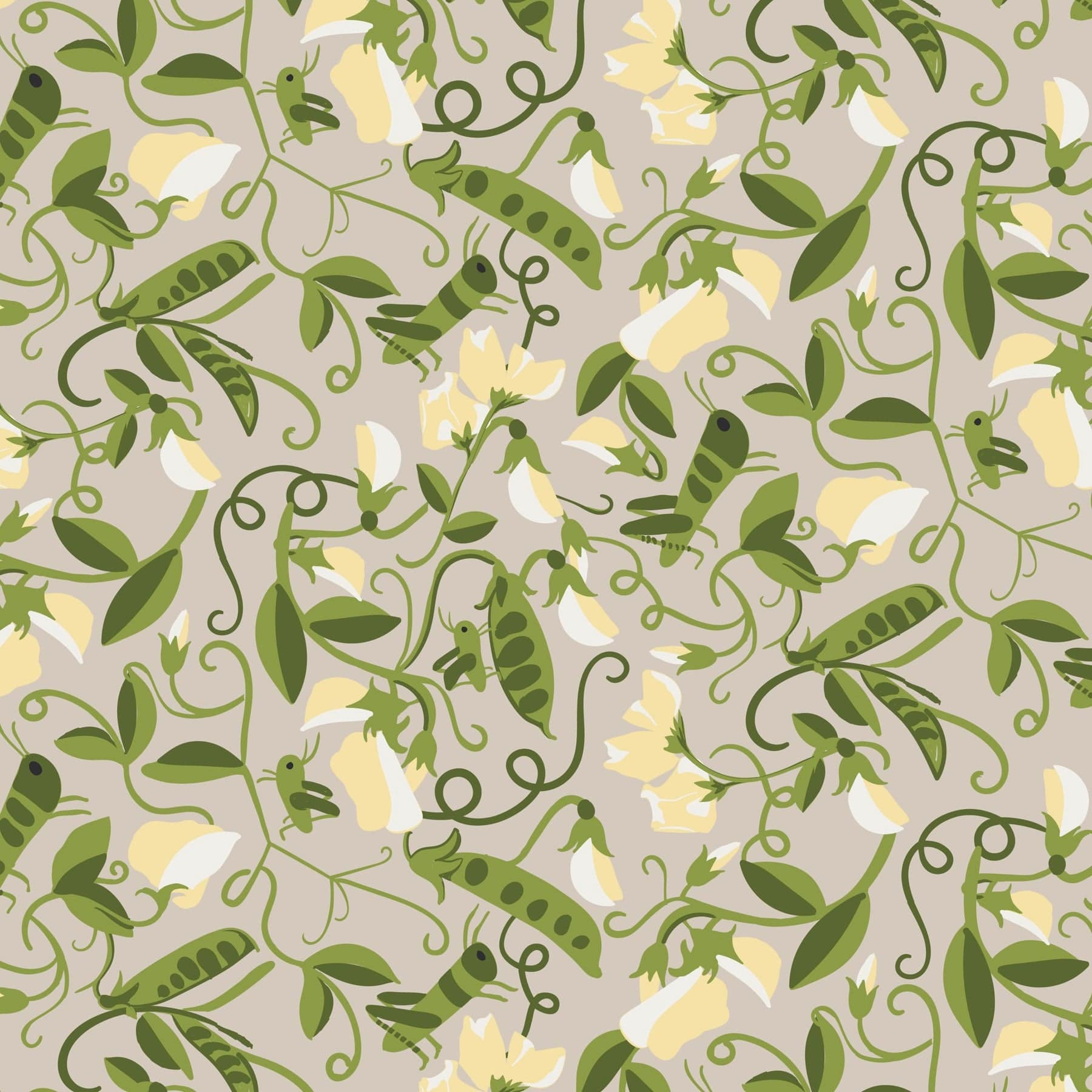 Welland Baby Blanket Pea pods in Fleece - Image 3