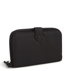Large Tab Wallet Moonless Night in Nylon