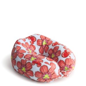 Disney Travel Neck Pillow Mickey meadow daisy in Fleece