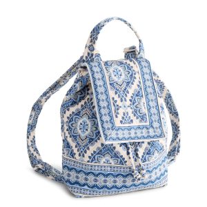 Original Drawstring Backpack Cambridge blues in Premium cotton