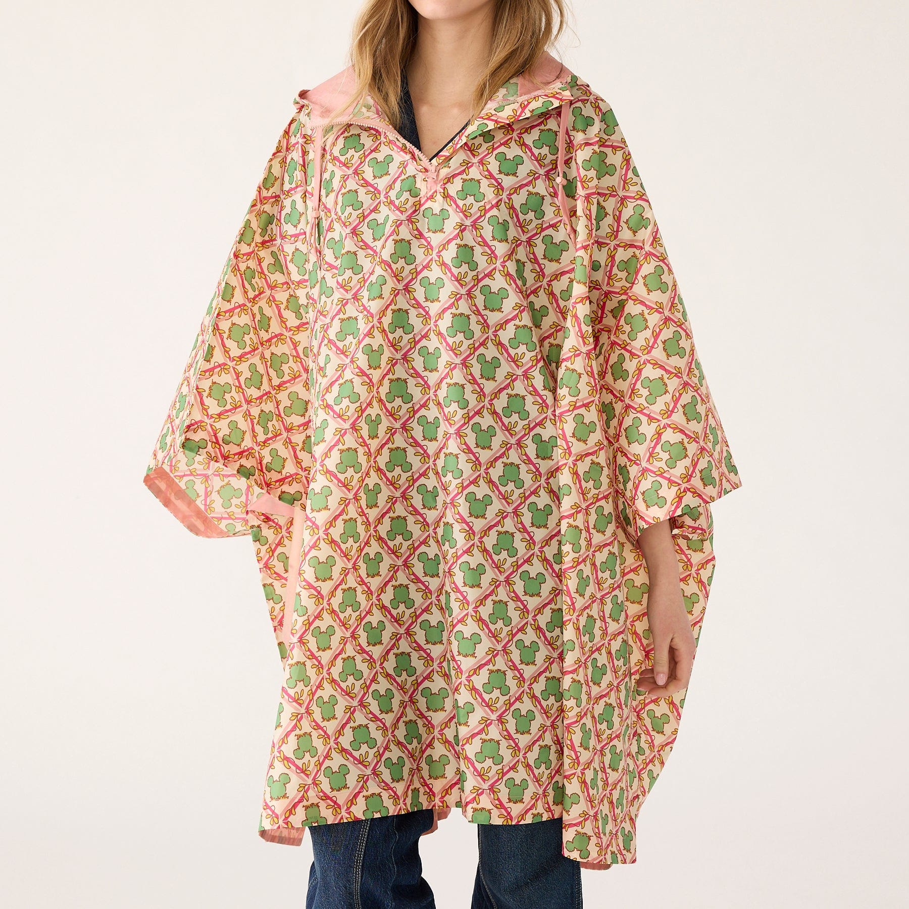 Disney Rain Poncho Mickey trellis - Image 2