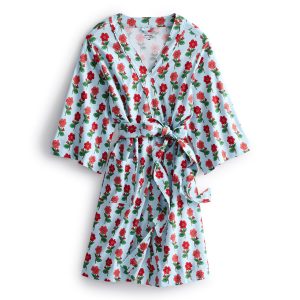 Disney Knit Robe Mickey meadow ditsy in Cotton