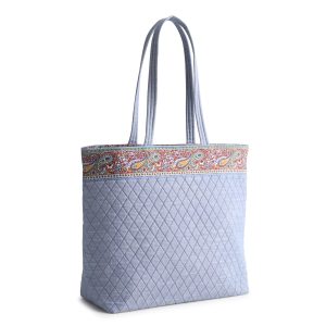 Original Zip Tote Bag Chambray in Premium cotton