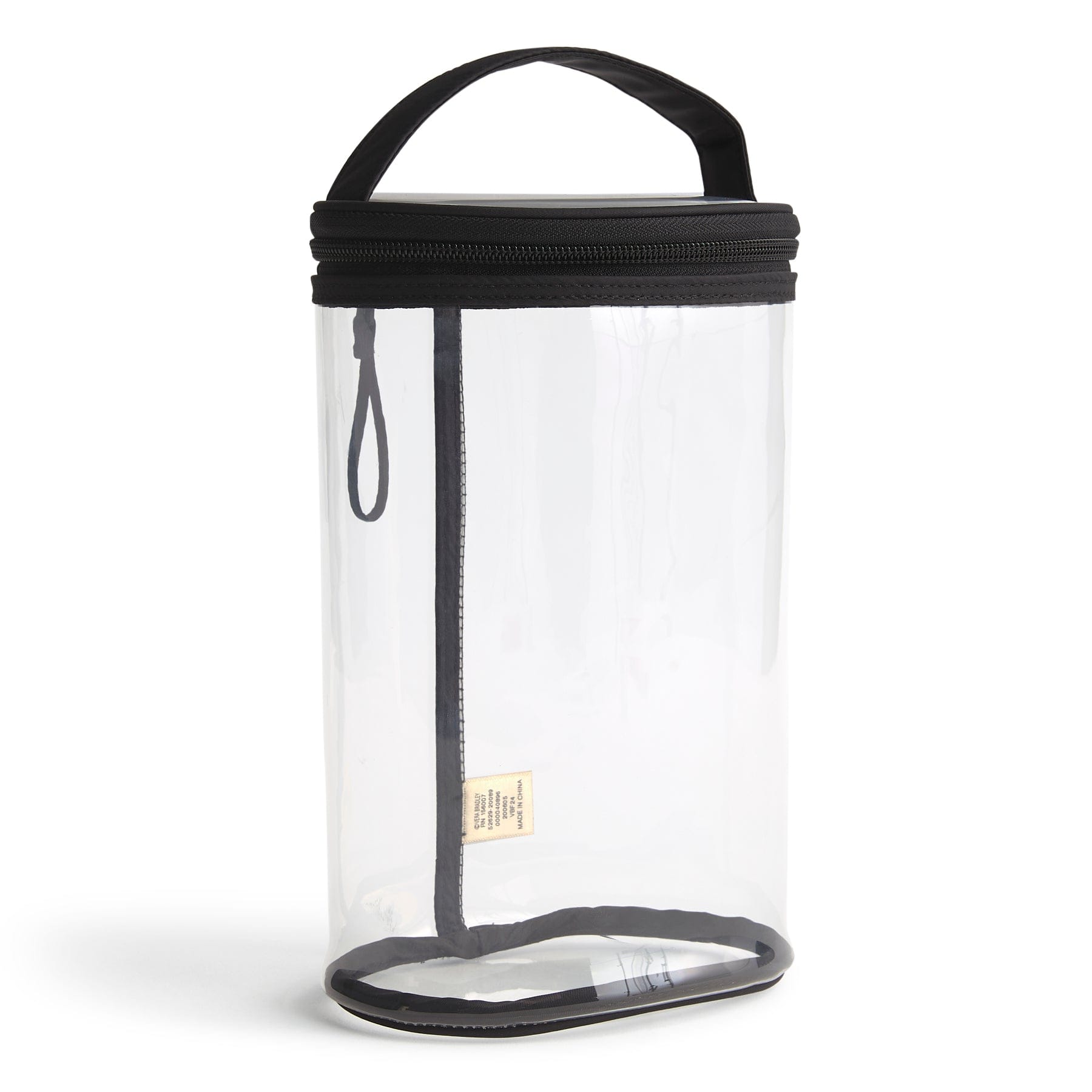 Clear Lotion Bag Moonless Night in Textured Polyurethane