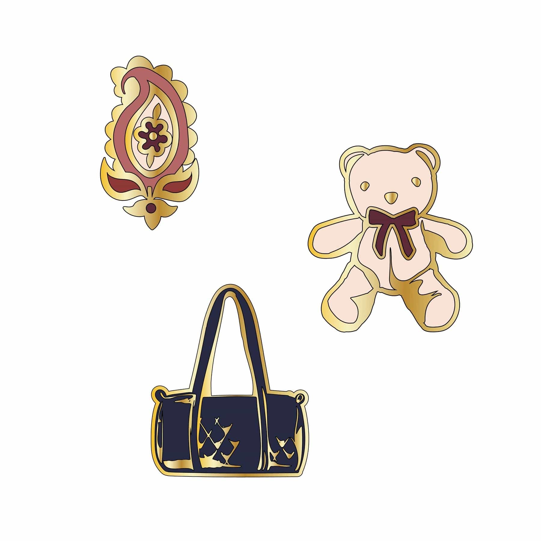 Phone Chain Wristlet Heritage icons - Image 3