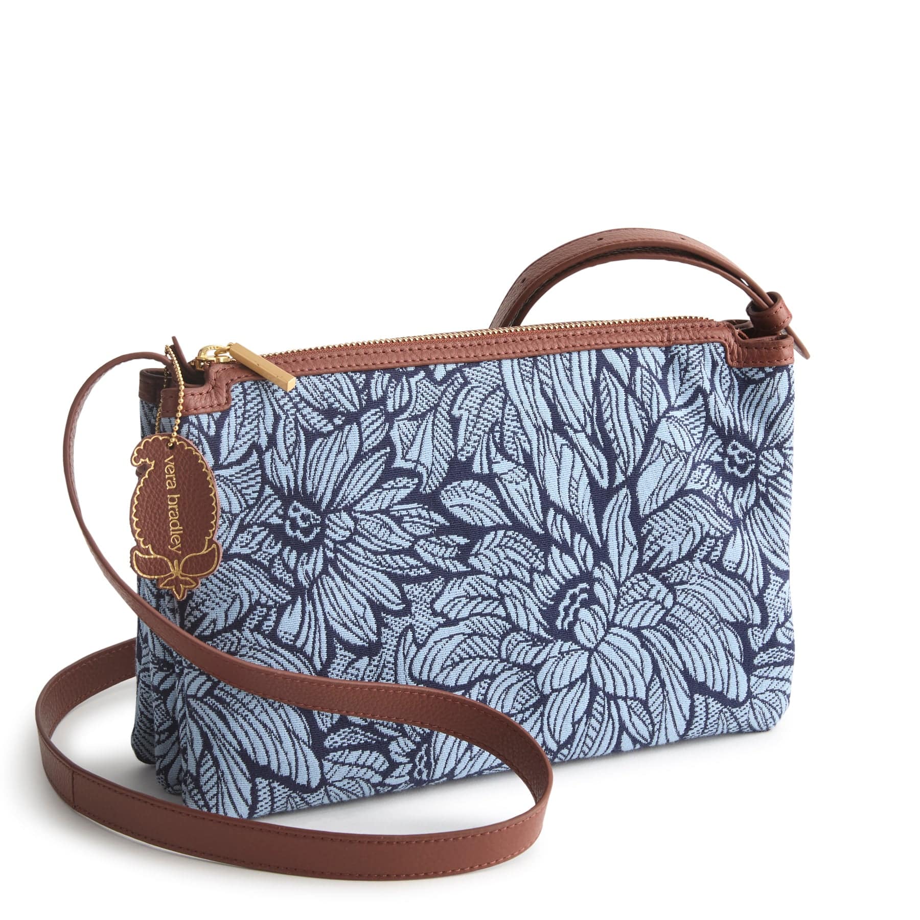 Foxbury Crossbody Dahlia dreams in Cotton jacquard