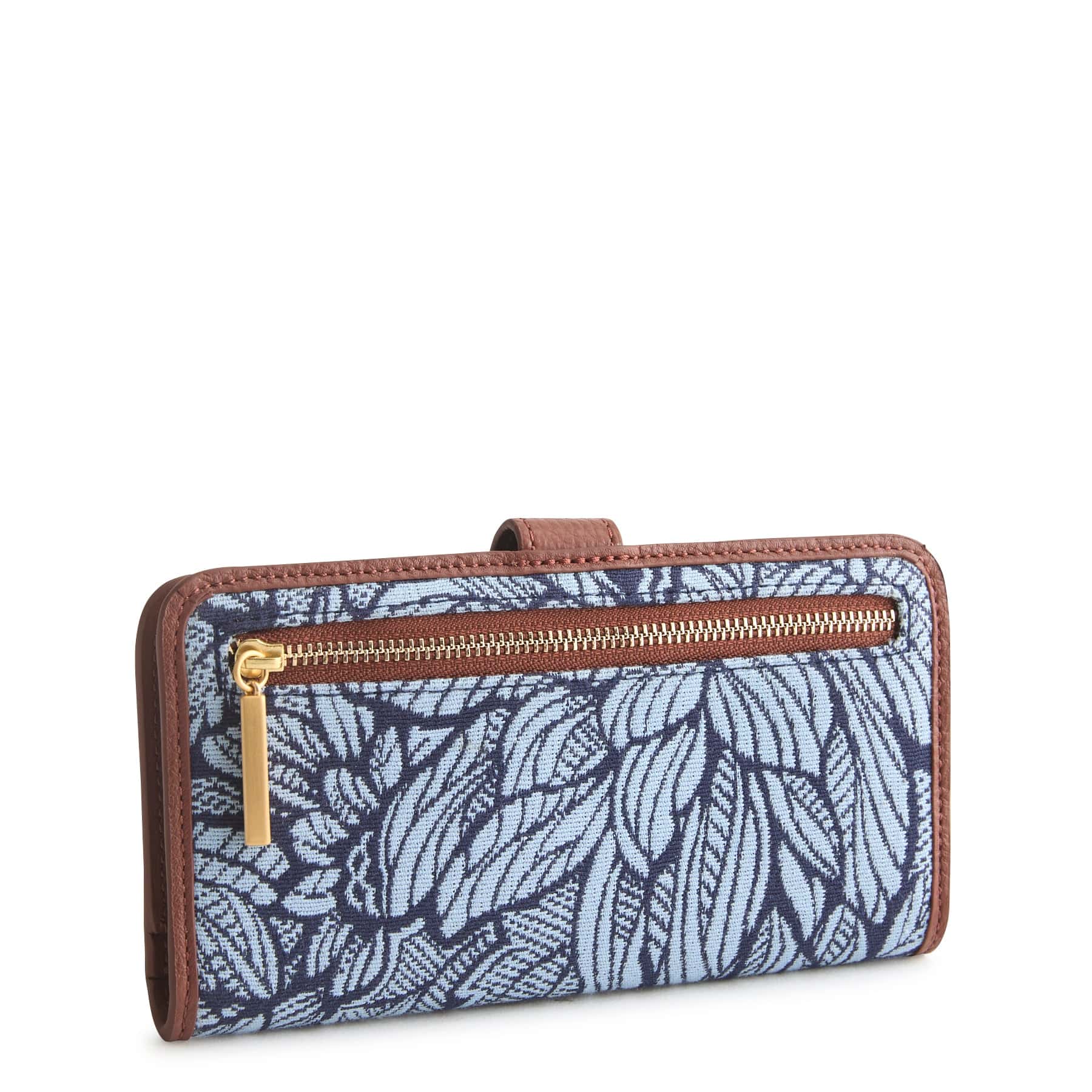 Tab Wallet Dahlia dreams in Cotton jacquard - Image 2