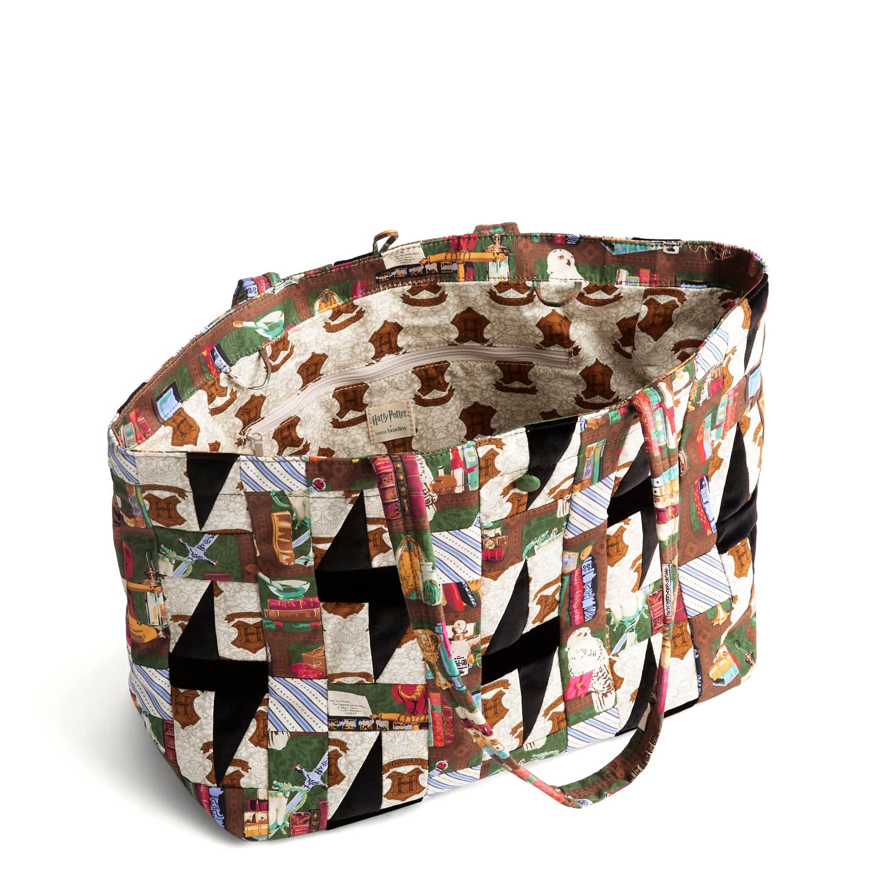Harry Potter? Hathaway Tote Hogwarts library patchwork in Premium cotton - Image 5