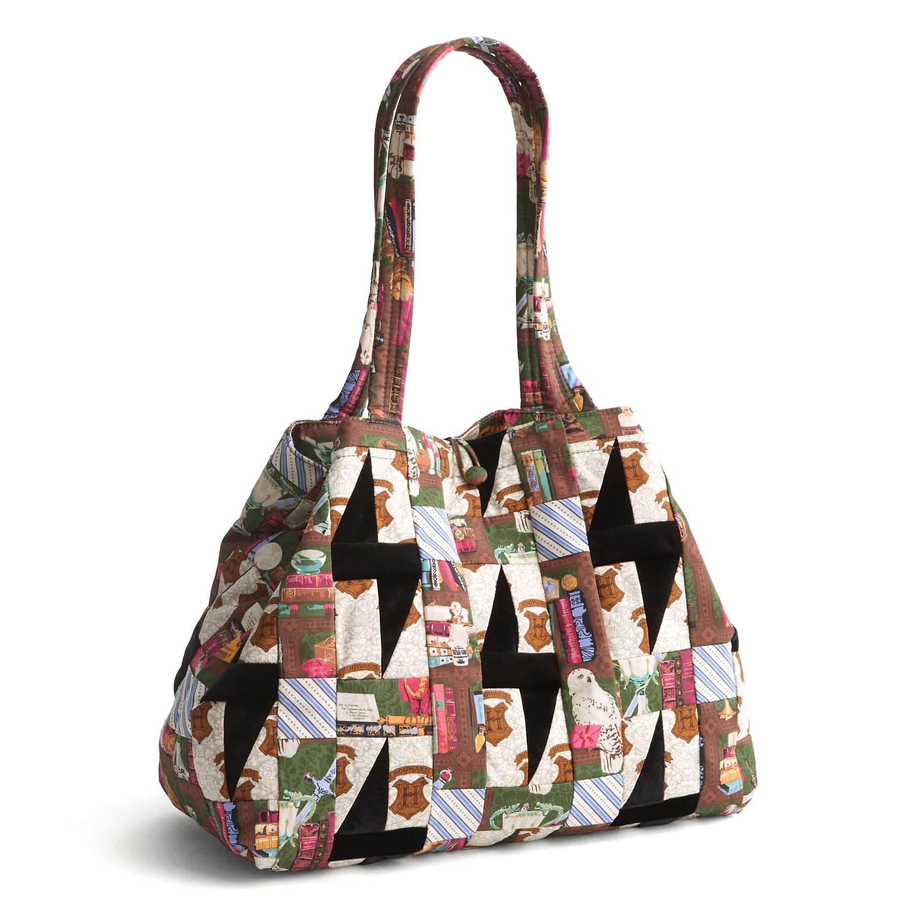 Harry Potter? Hathaway Tote Hogwarts library patchwork in Premium cotton - Image 4