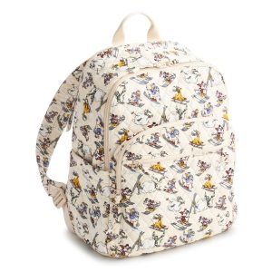 Disney Bancroft Backpack Downhill skiing mickey and friends in Premium cotton