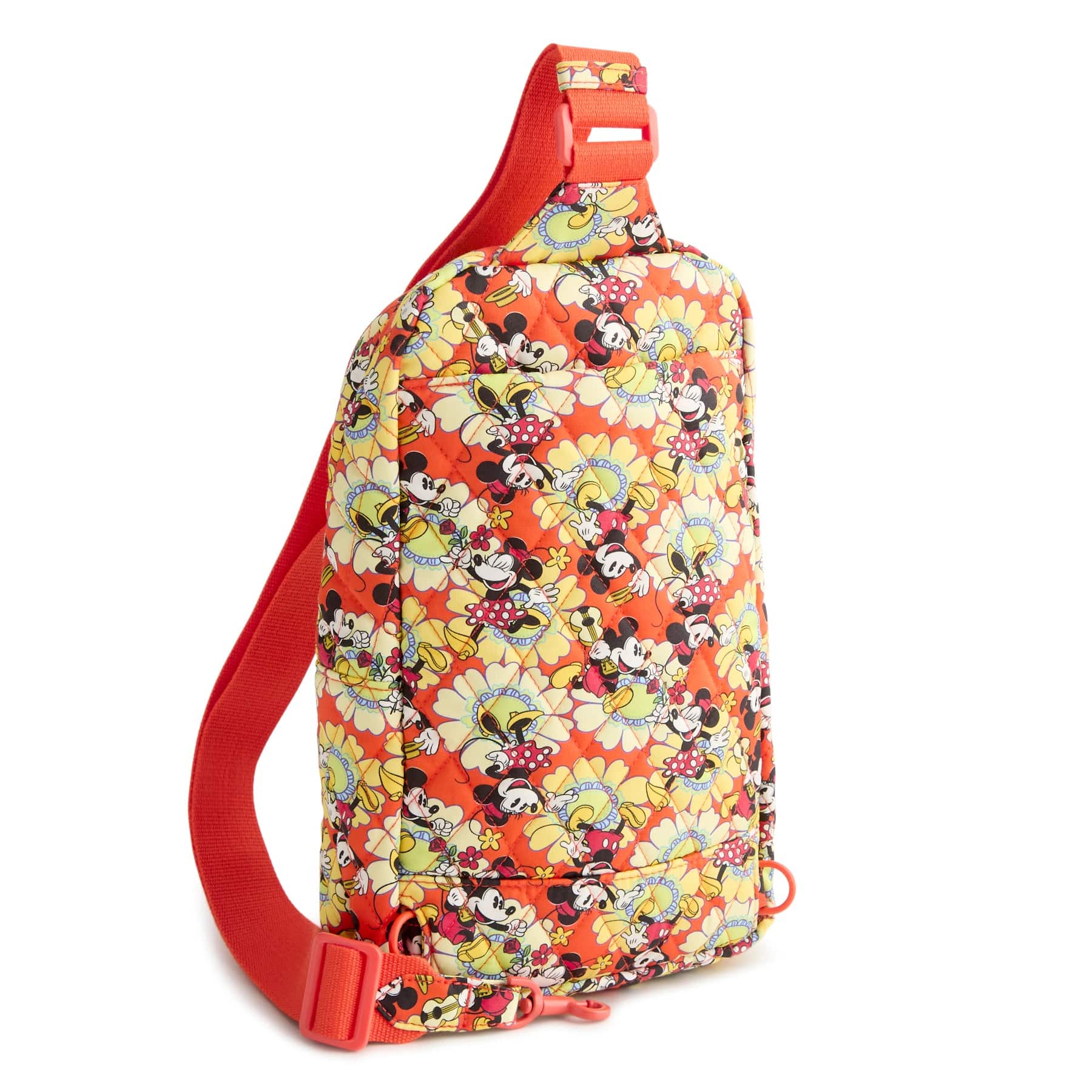 Disney Lorman Sling Backpack Mickey and minnie petal floral in Premium cotton - Image 3