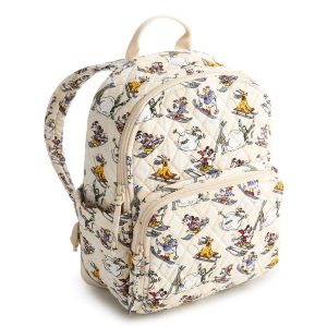 Disney Small Banbury Backpack Downhill skiing mickey and friends in Premium cotton