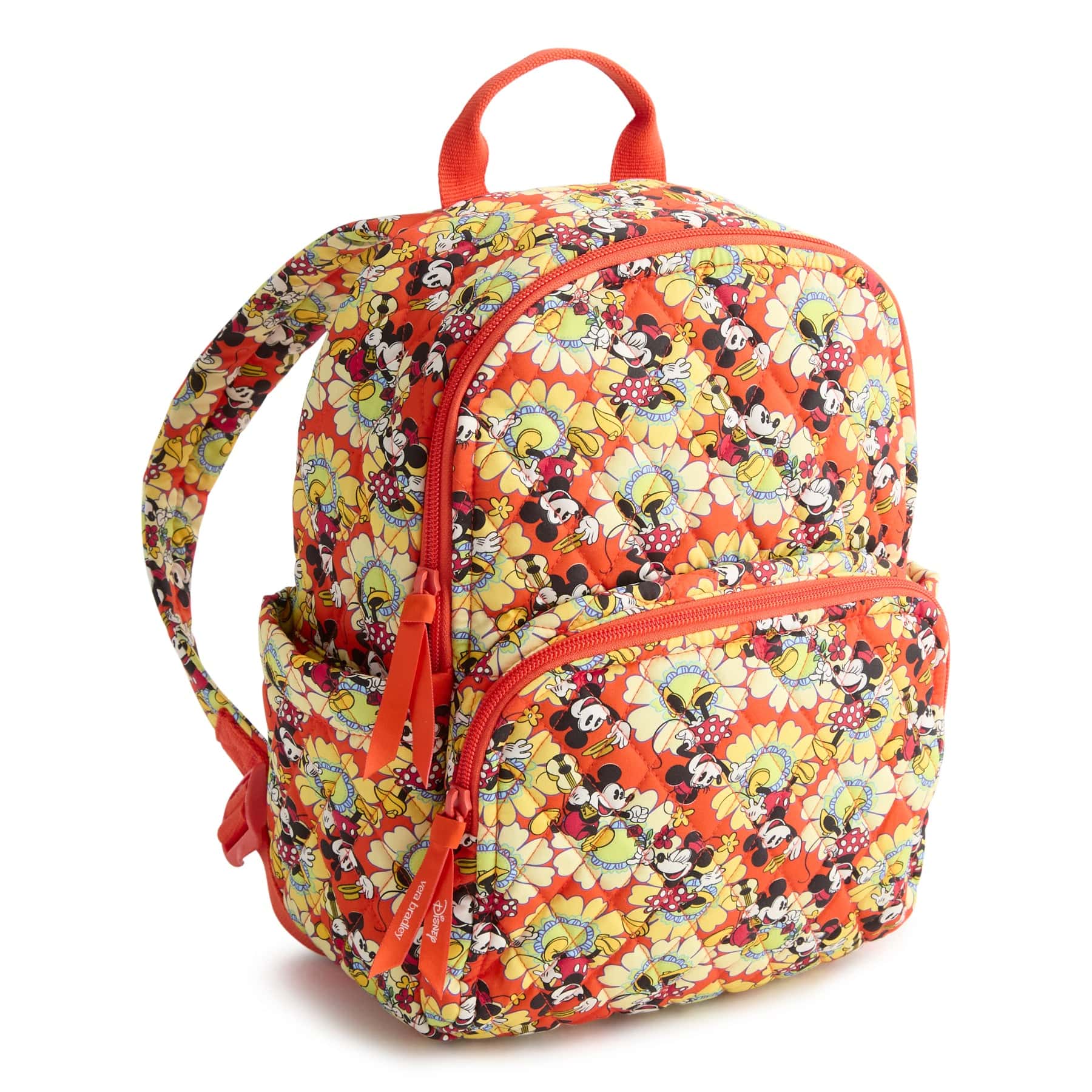 Disney Small Banbury Backpack Mickey and minnie petal floral in Premium cotton