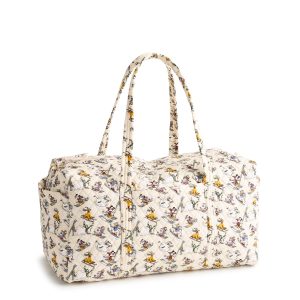 Disney Large Original Duffel Downhill skiing mickey and friends in Premium cotton