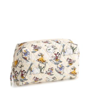 Disney Medium Cosmetic Downhill skiing mickey and friends in Premium cotton