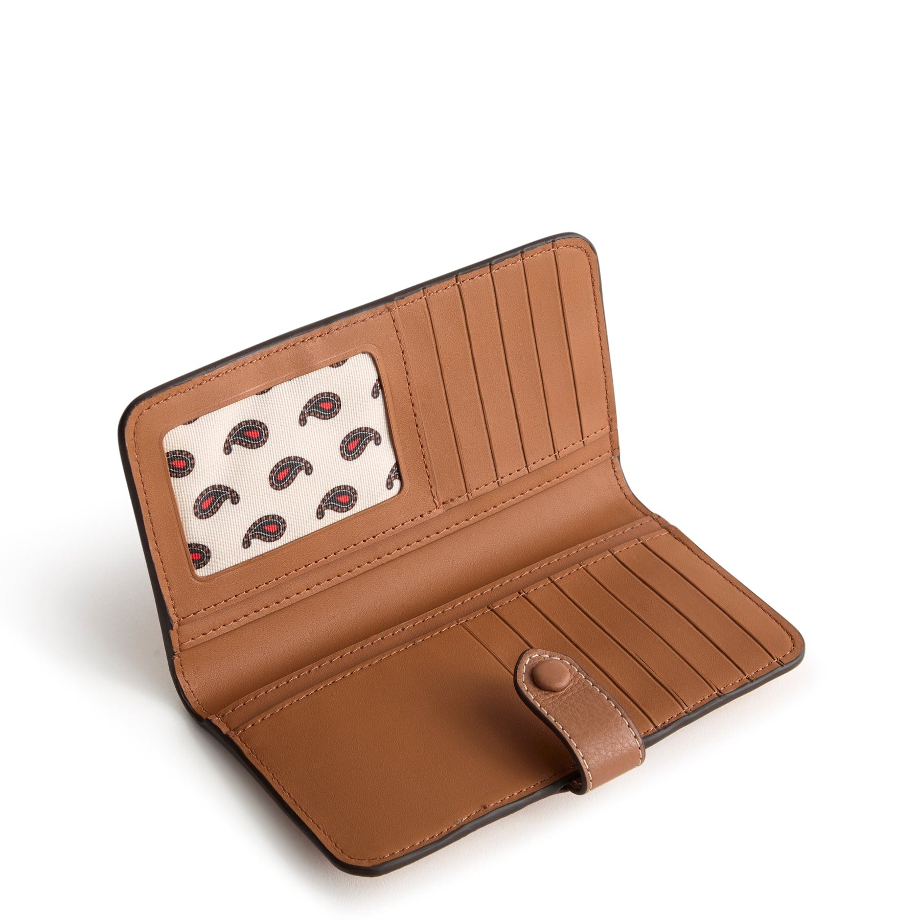 Tab Wallet Roasted Pecan in Leather - Image 3