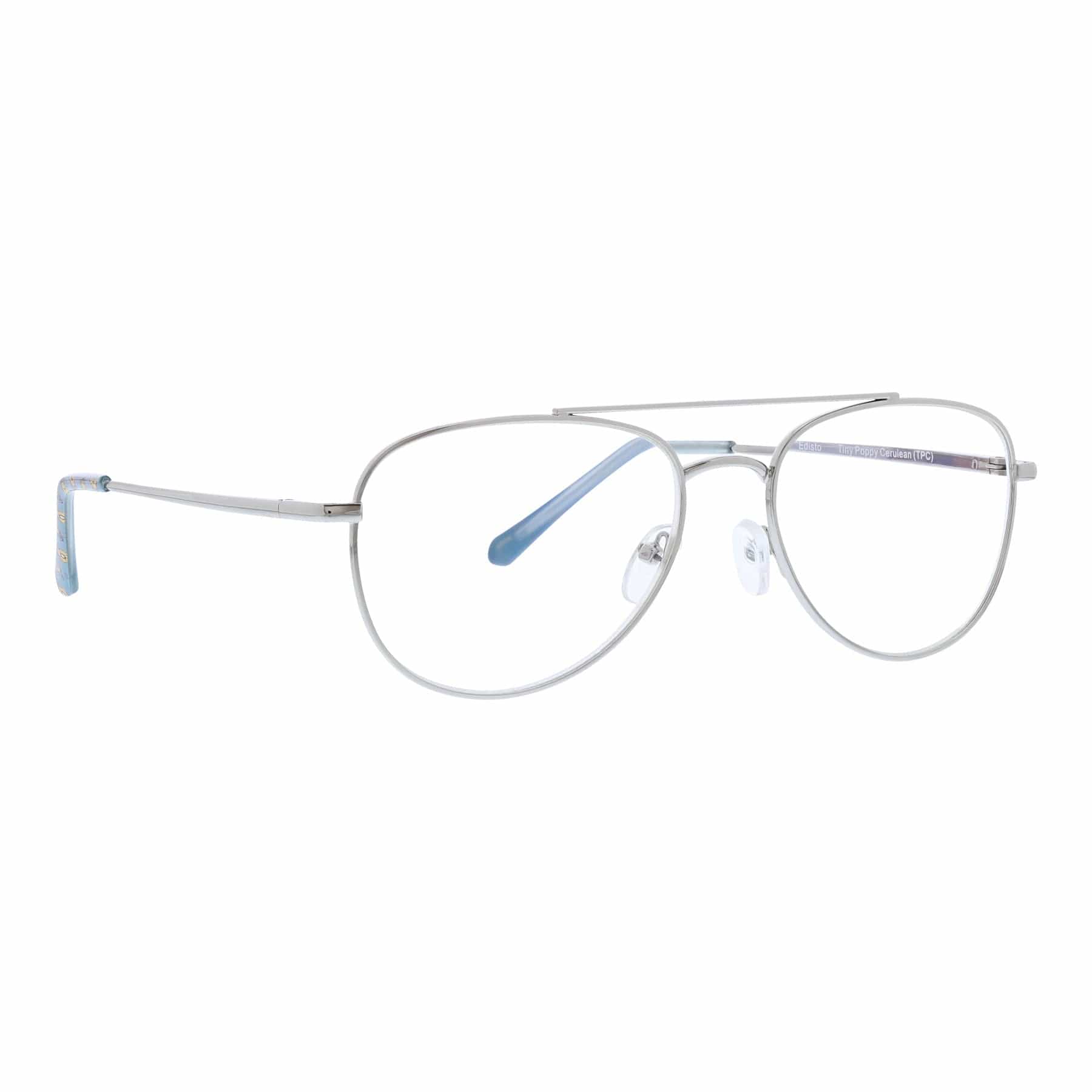 Edisto Blue Lighter Reader Tiny poppy cerulean