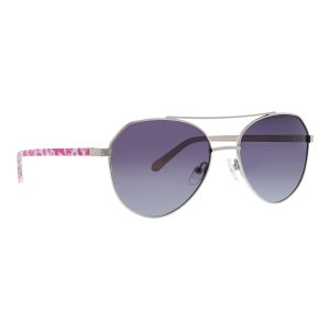 Chena Polarized Sunglasses Flourishing garden silhouette