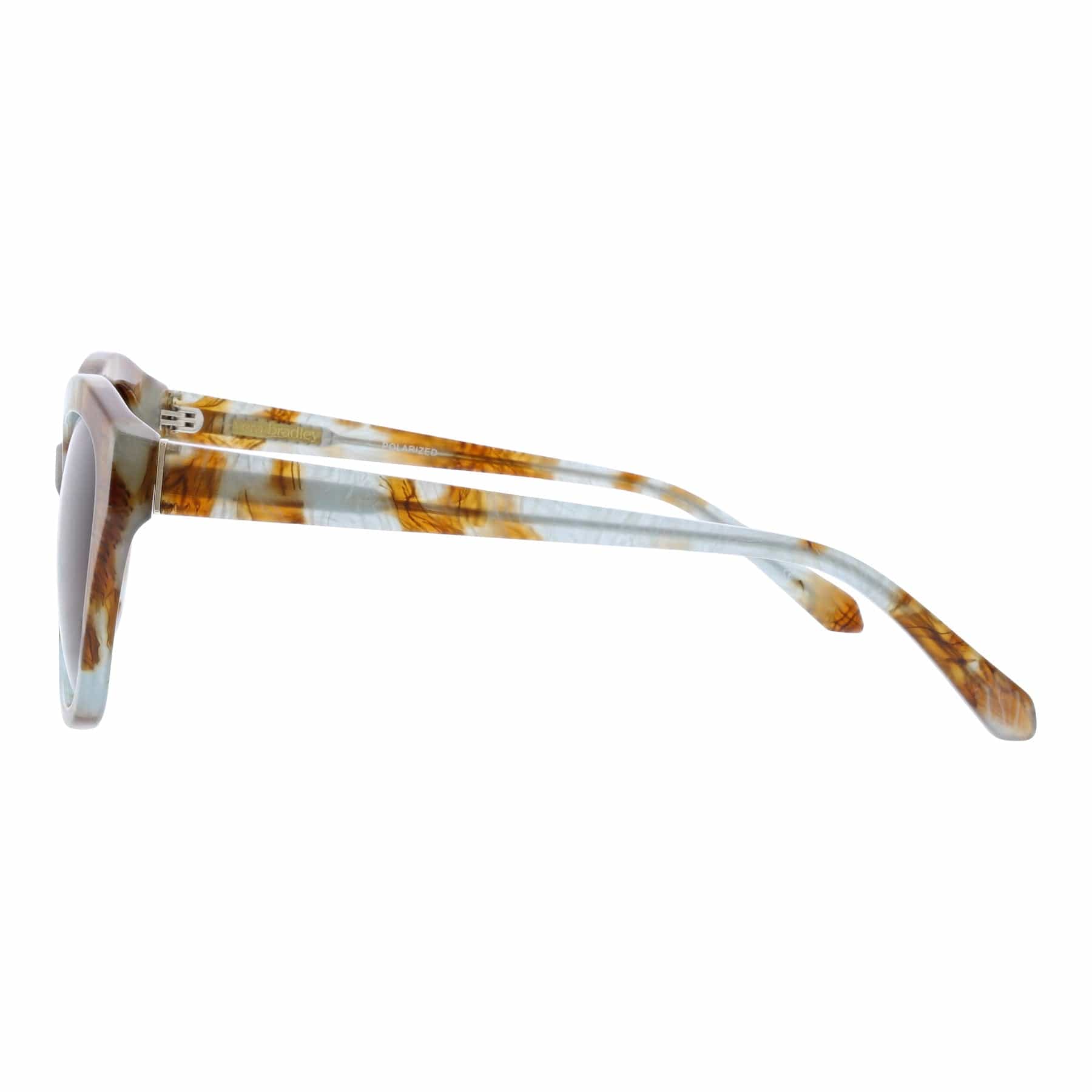 Dall Polarized Sunglasses Blue Horn - Image 3