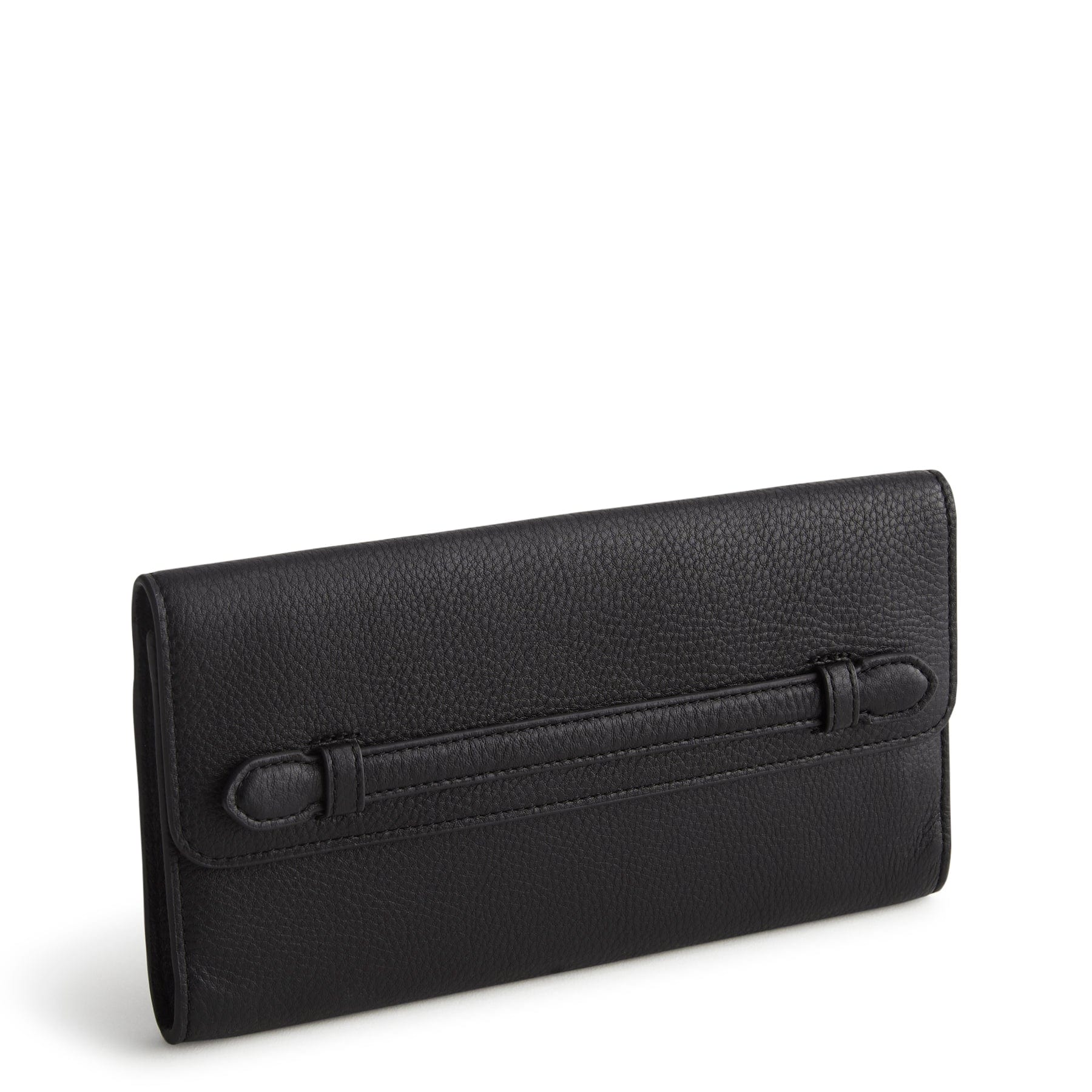 Verbena Clutch Moonless Night in Leather