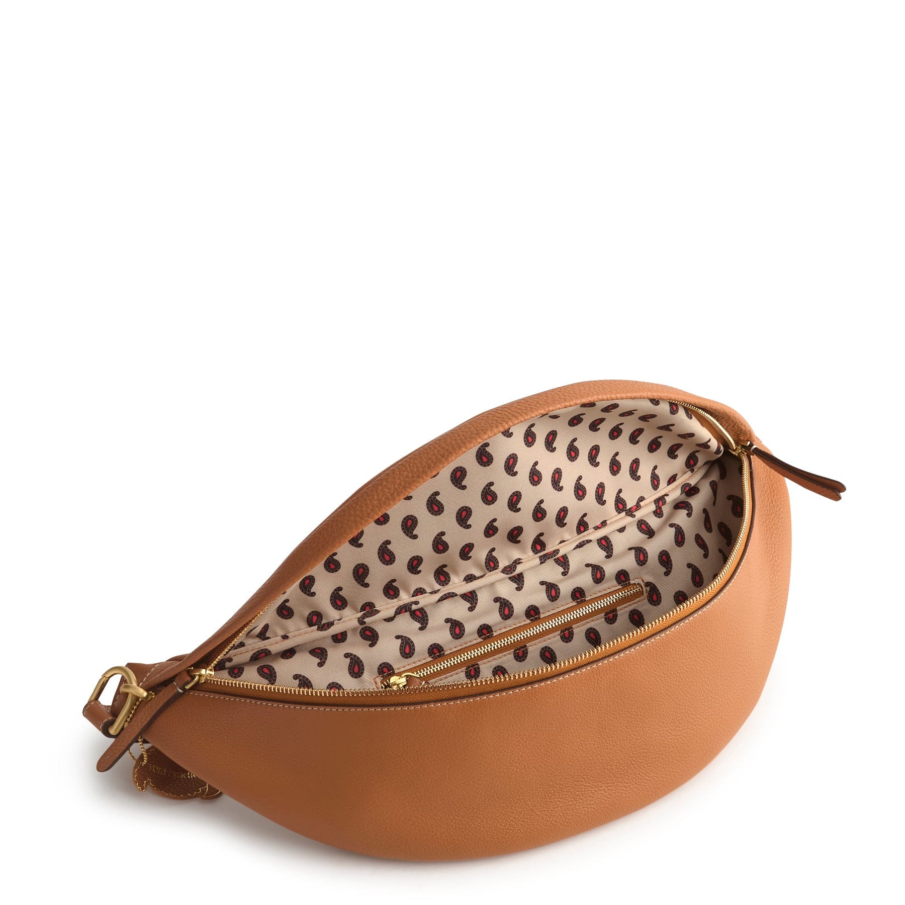 Tifton Circular Sling Roasted Pecan in Leather - Image 3