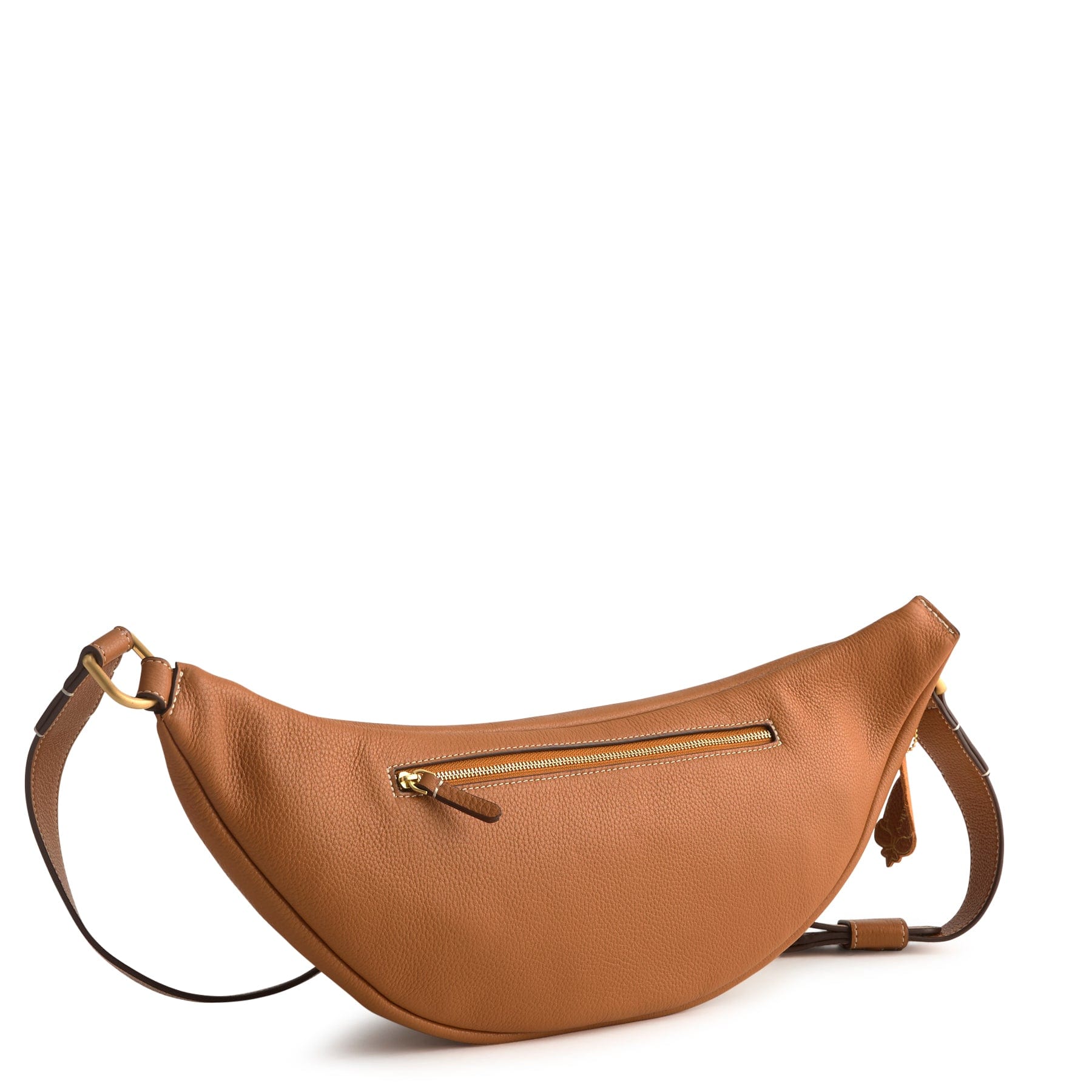 Tifton Circular Sling Roasted Pecan in Leather - Image 2