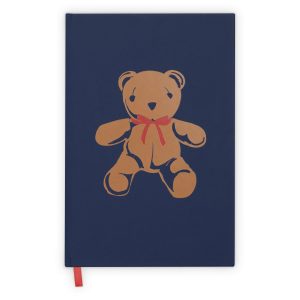 Faux Leather Embossed Journal Bunch of bears