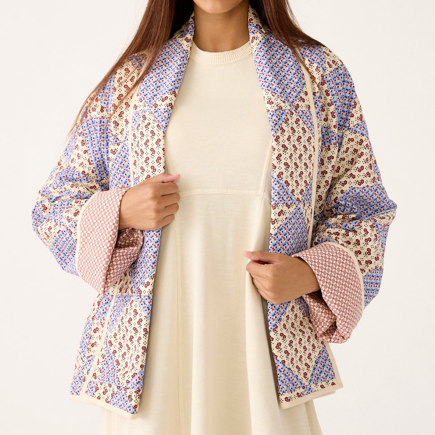 Patchwork Jacket Rachel ditsy patchwork in Premium cotton - Image 2