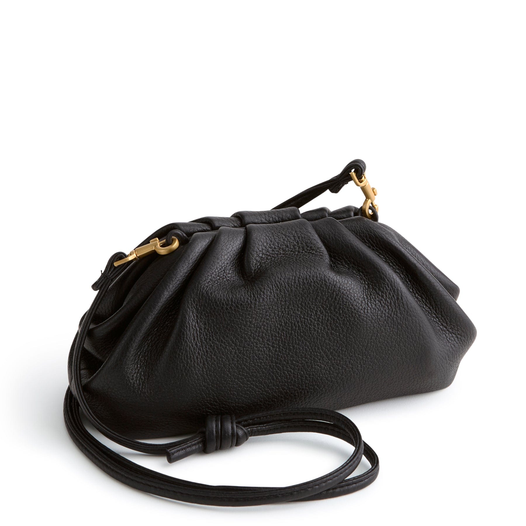 Small Taber Crossbody Moonless Night in Leather