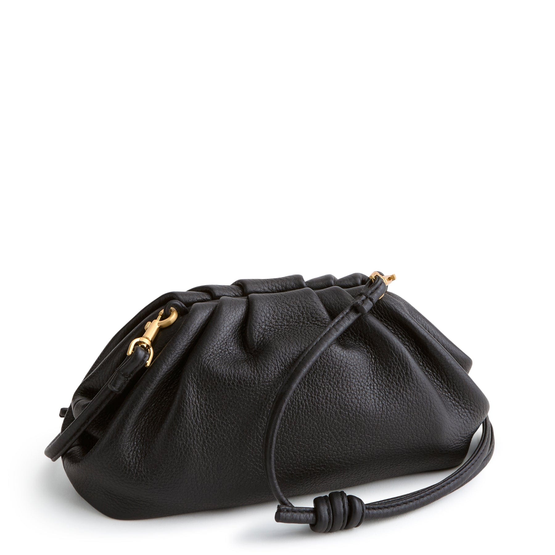 Small Taber Crossbody Moonless Night in Leather - Image 2