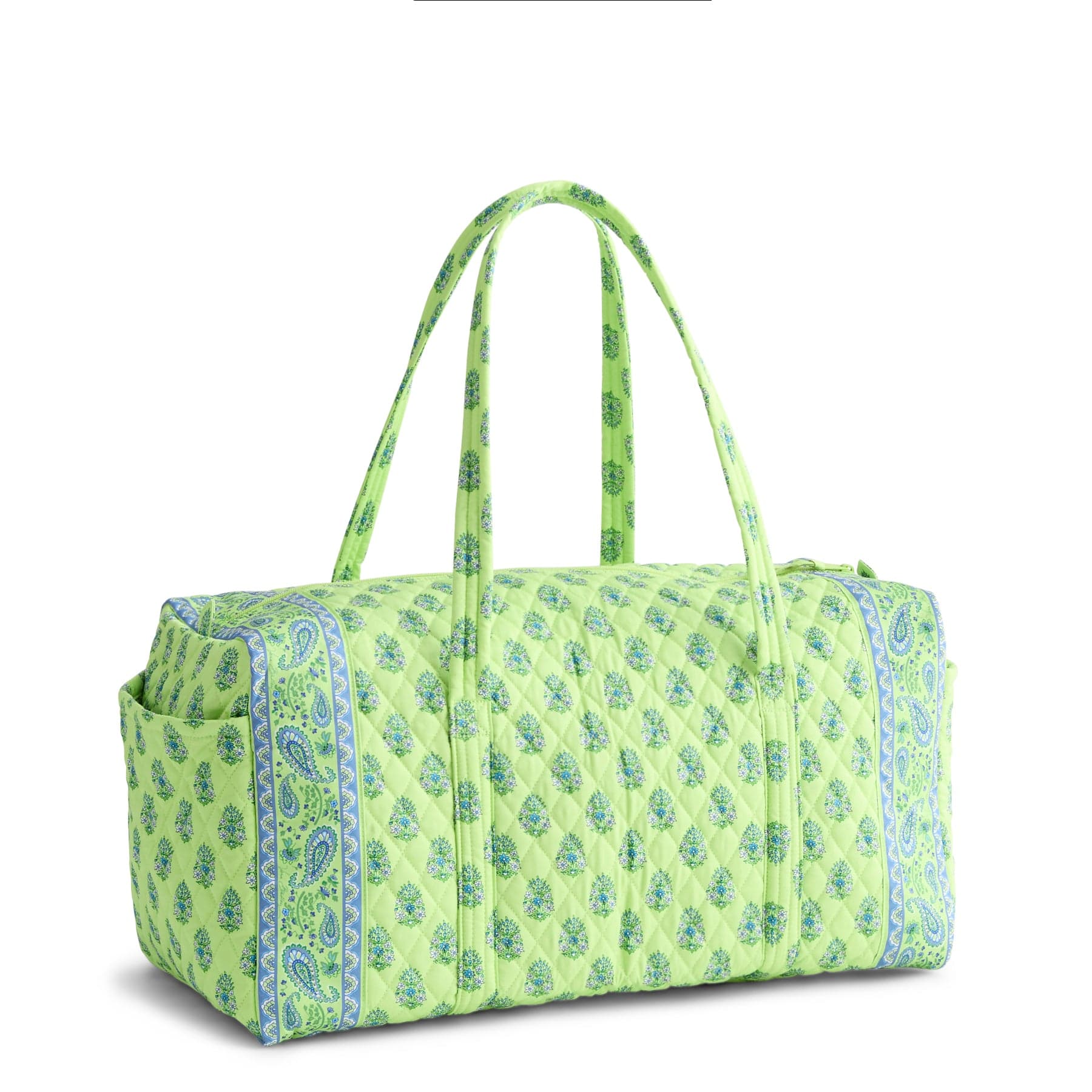 Large Original Duffel Bag Citrus paisley in Premium cotton - Image 2