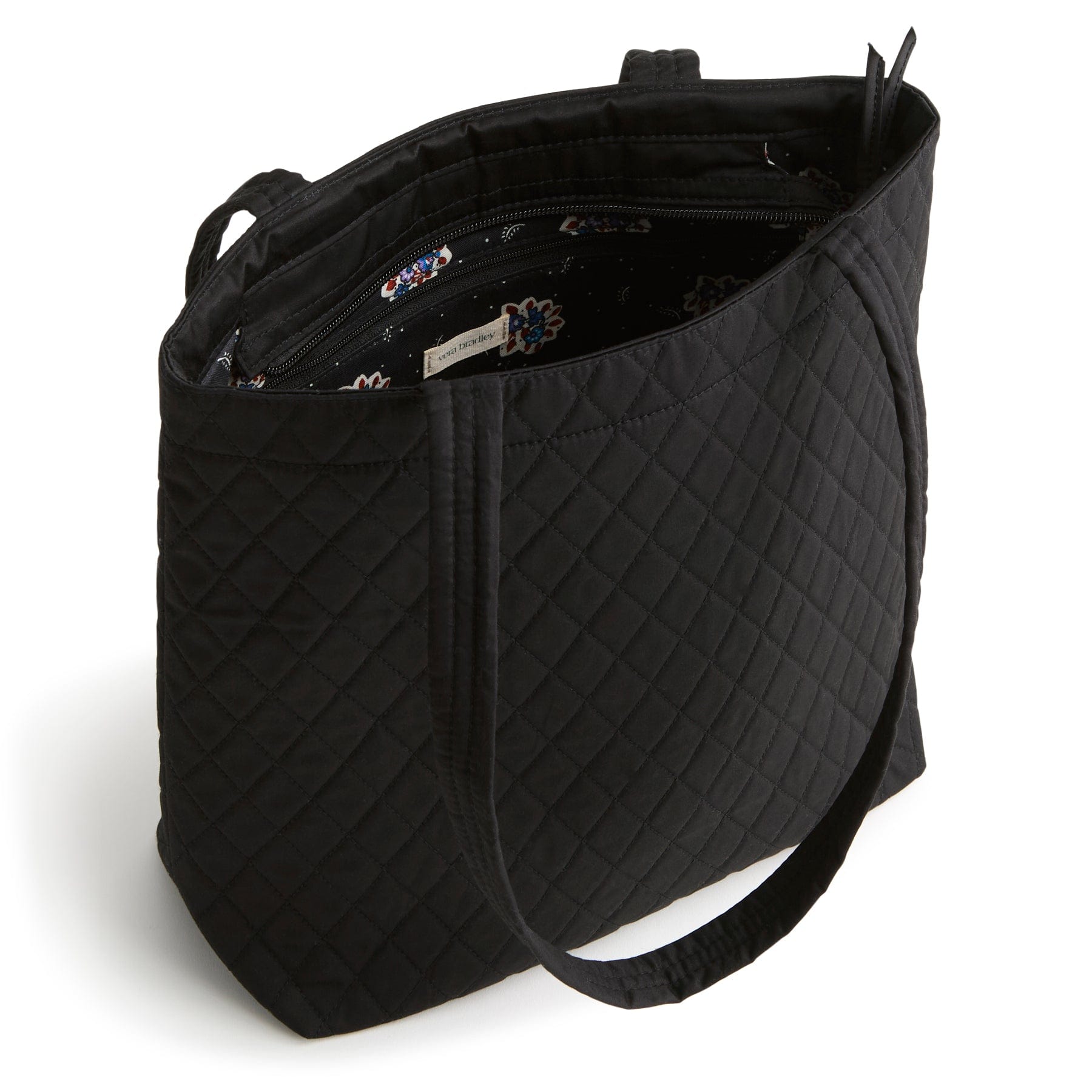 Small Original Zip Tote Bag Moonless Night in Premium cotton - Image 3