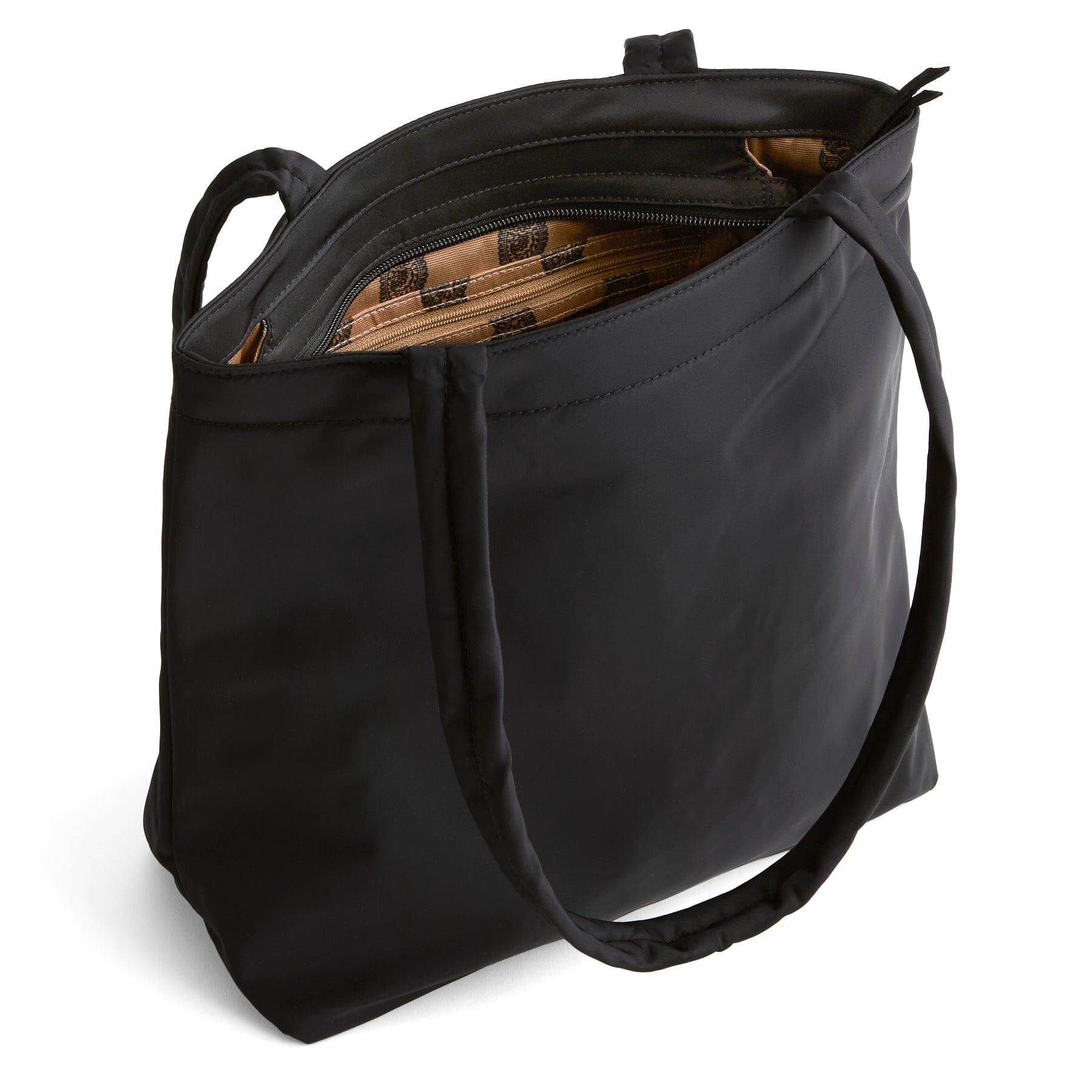 Small Original Zip Tote Bag Moonless Night in Nylon - Image 3