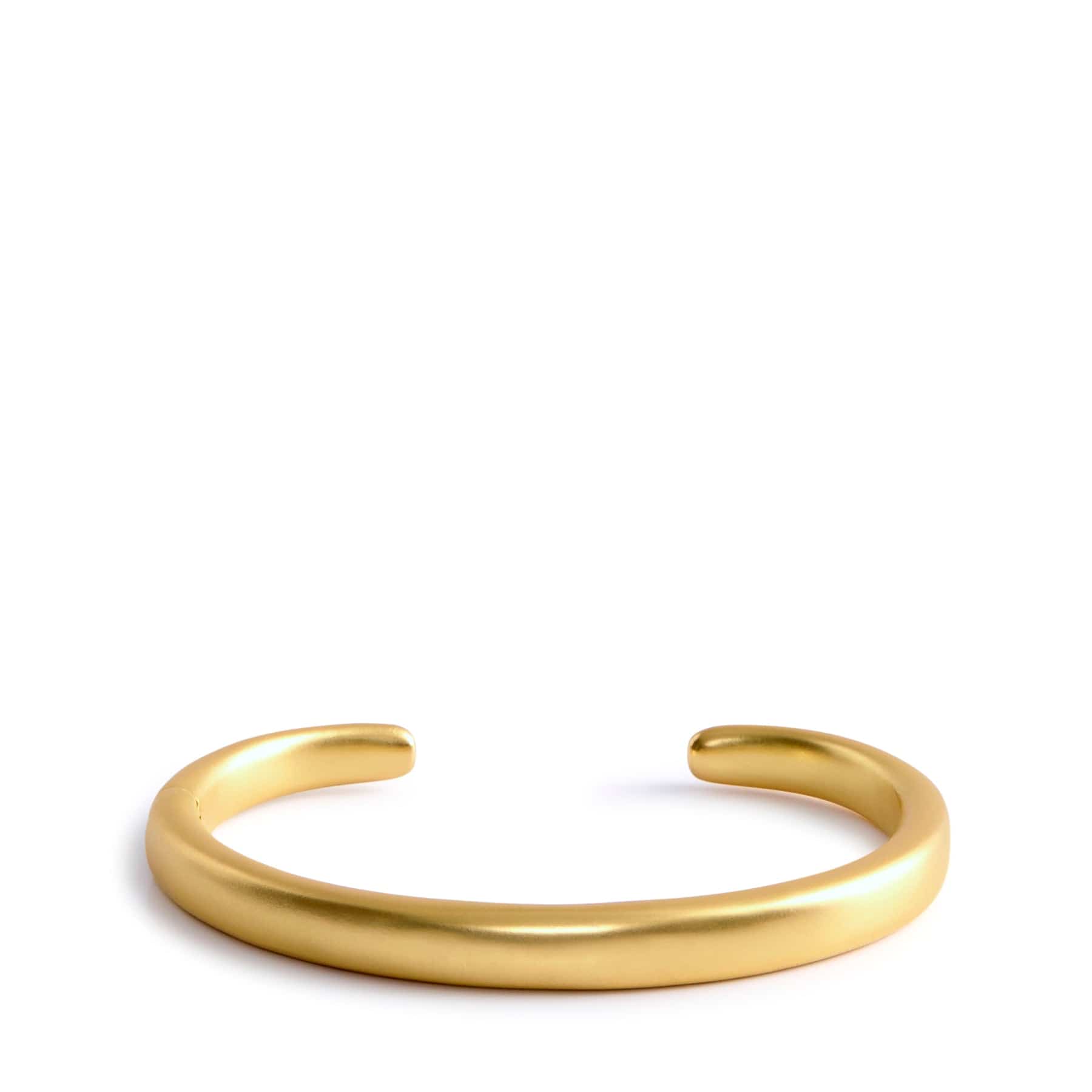Gold Cuff Bracelet Satin Gold