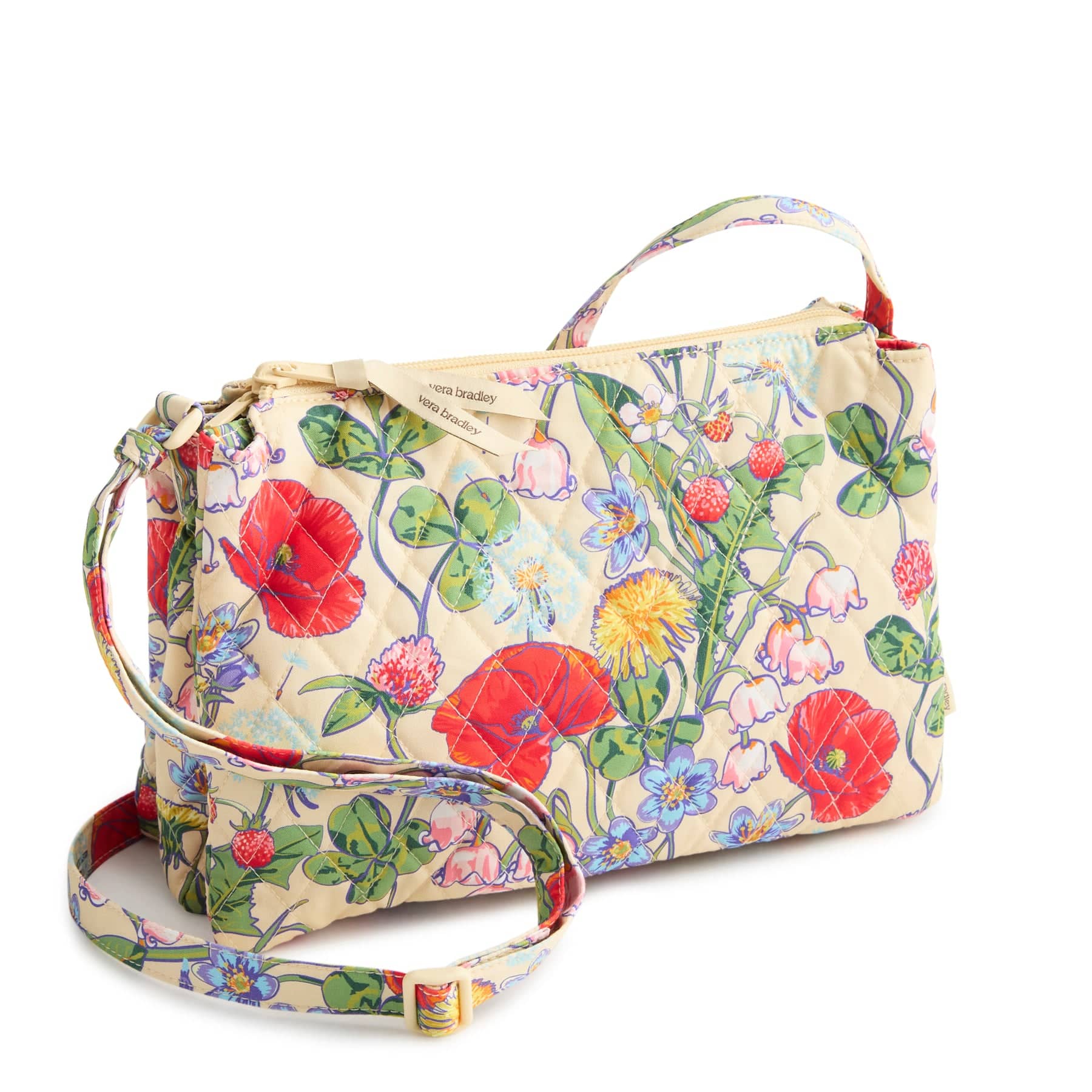 Foxbury Crossbody All the pretty wildflowers in Premium cotton