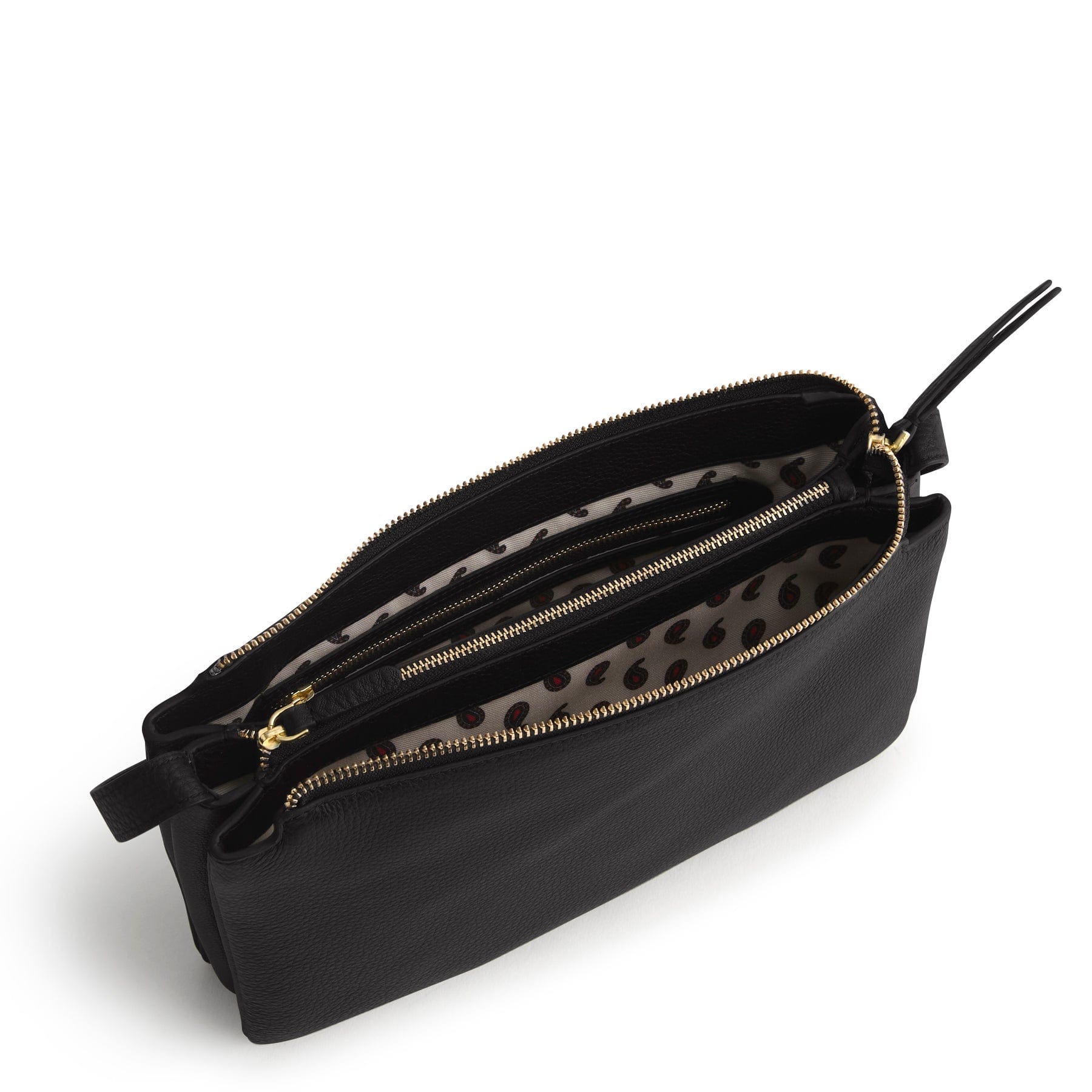 Foxbury Crossbody Moonless Night in Leather - Image 3